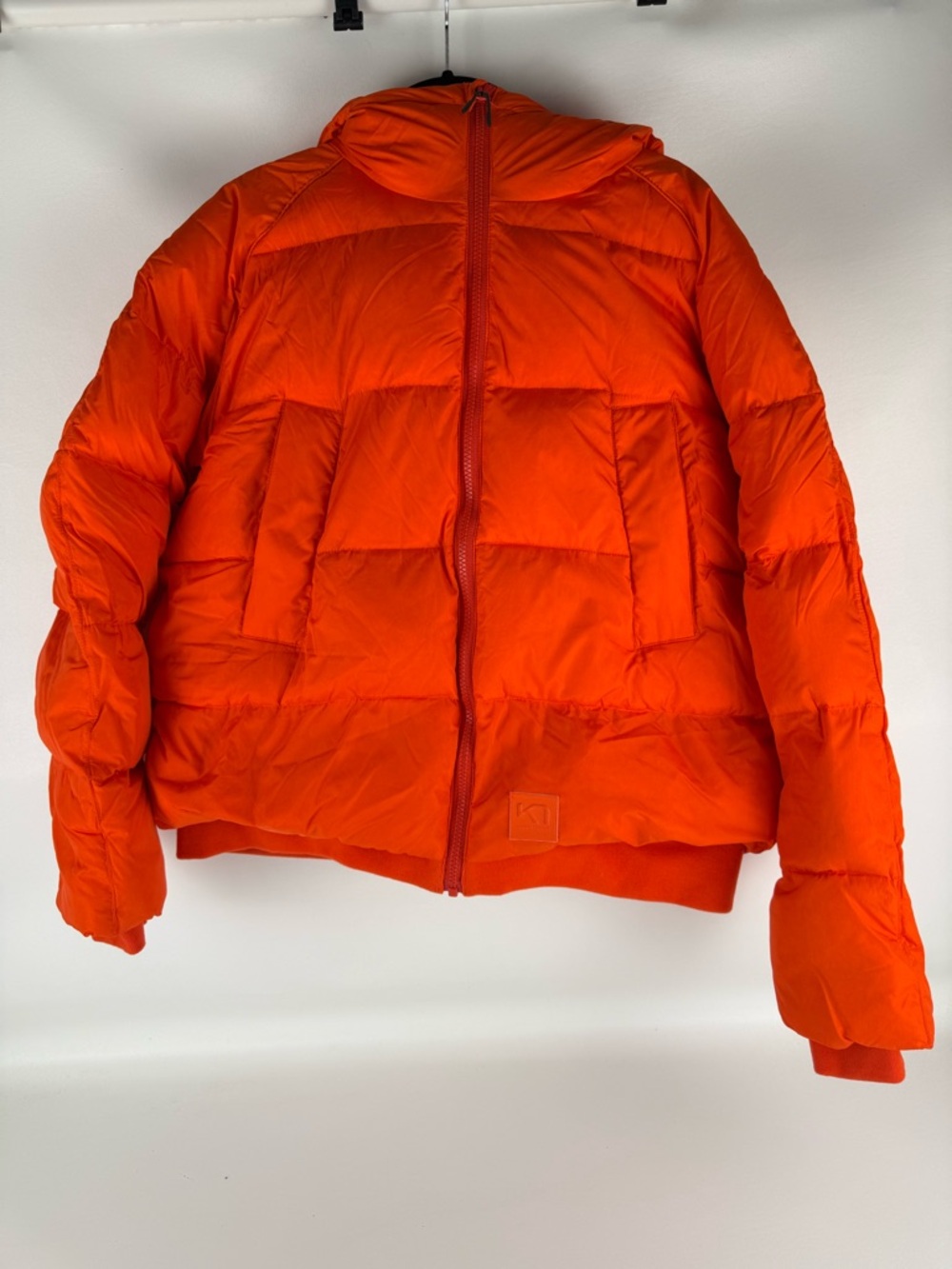 NWOT Kari Traa Orange Kyte Down Puffer Parka Jacket - Size L